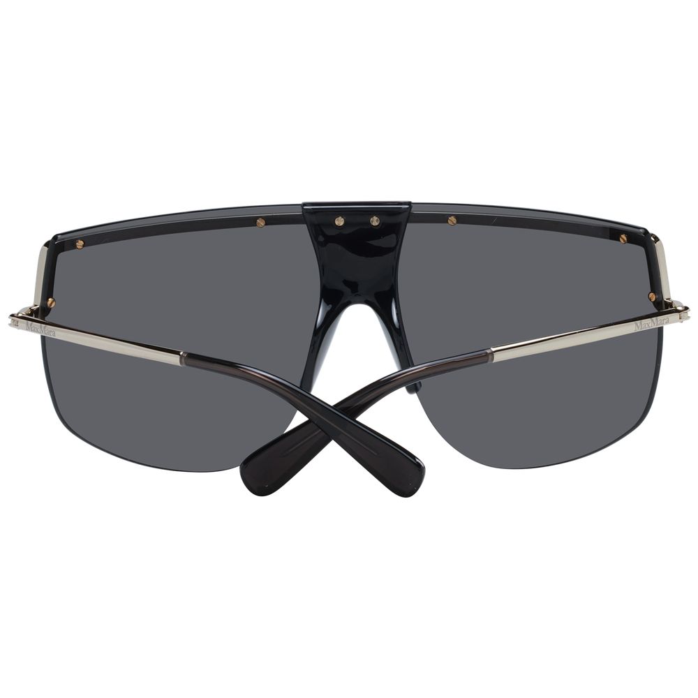 Max Mara Goldfarbene Metall-Sonnenbrille