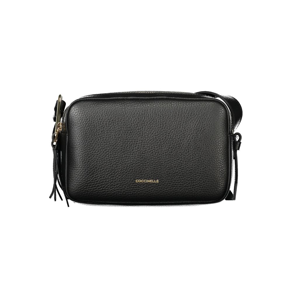 Coccinelle Schwarze Lederhandtasche