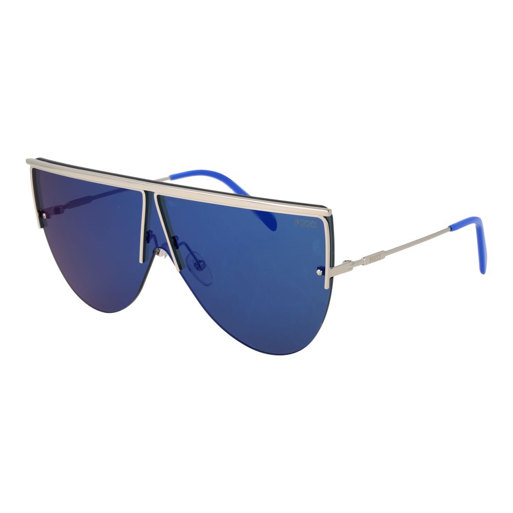 Emilio Pucci Silberne Frauen-Sonnenbrille