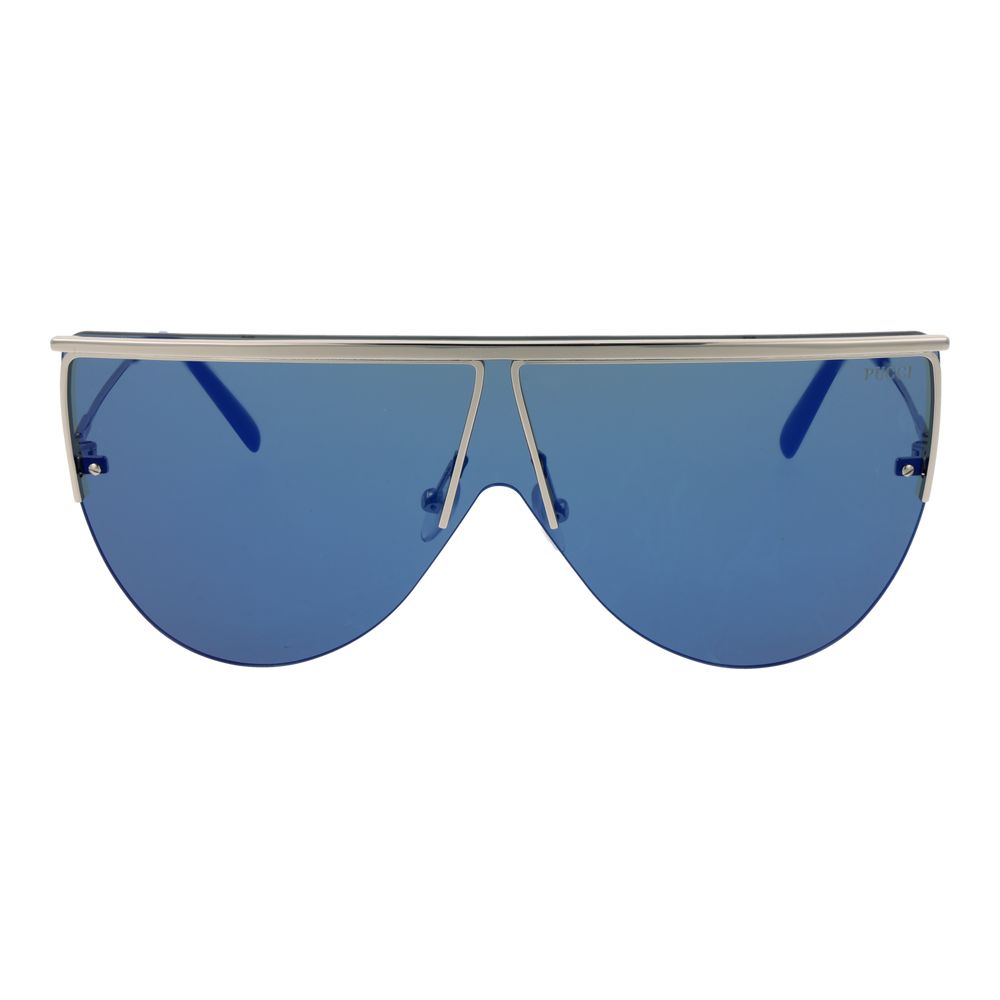 Emilio Pucci Silberne Frauen-Sonnenbrille