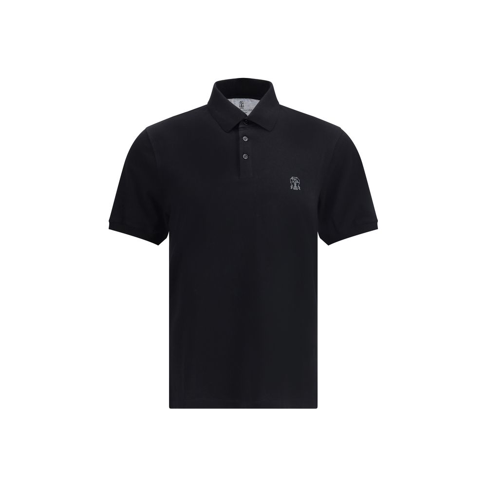 Brunello Cucinelli Polohemd mit Logo