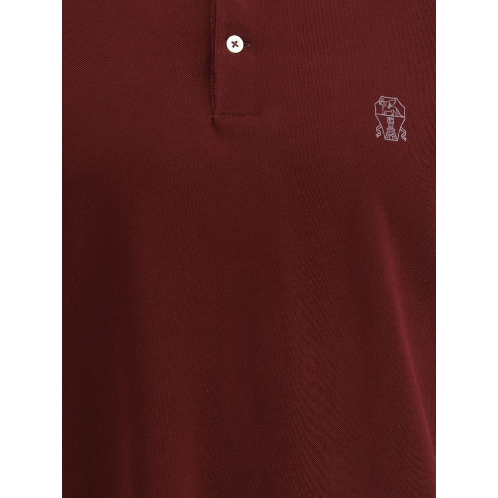 Brunello Cucinelli Polohemd mit Logo