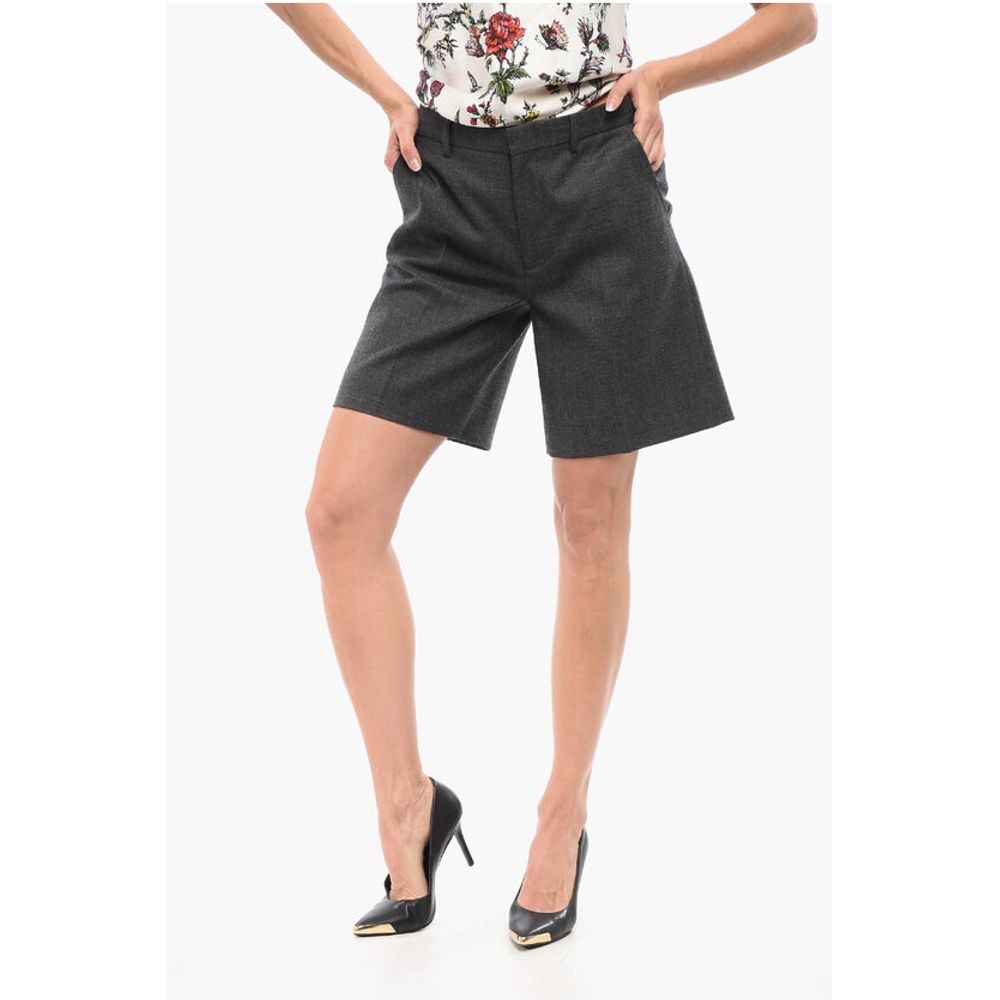 Gucci Plissee-Shorts aus Wolle