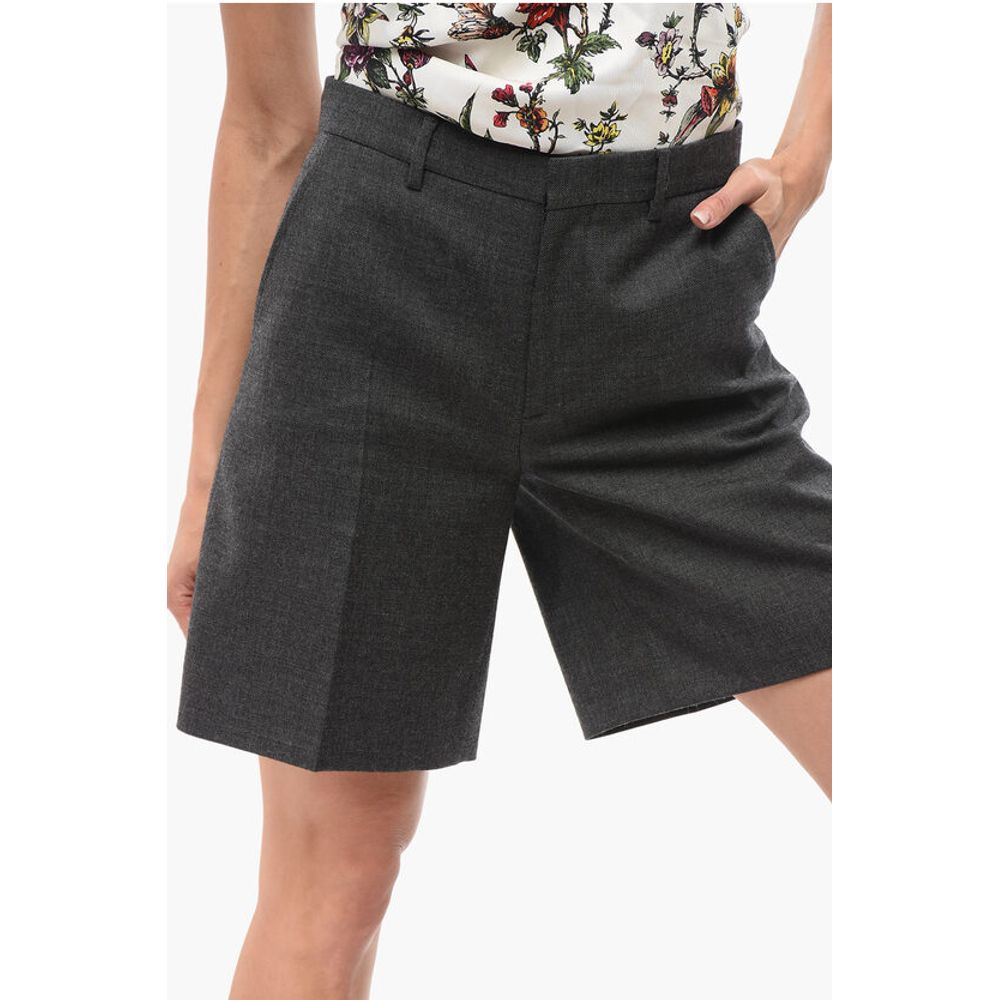 Gucci Plissee-Shorts aus Wolle