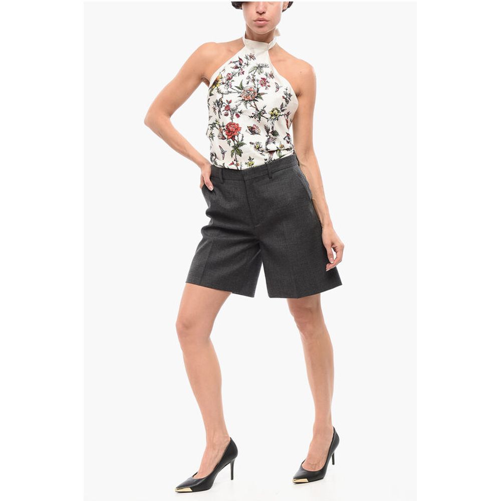Gucci Plissee-Shorts aus Wolle