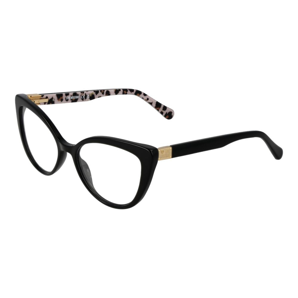 Love Moschino Schwarze Frauen Optische Fassungen