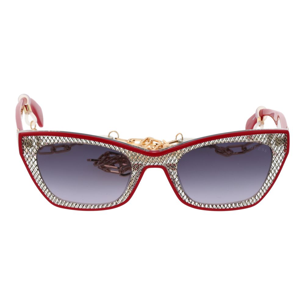 Guess Rote Frauen-Sonnenbrille