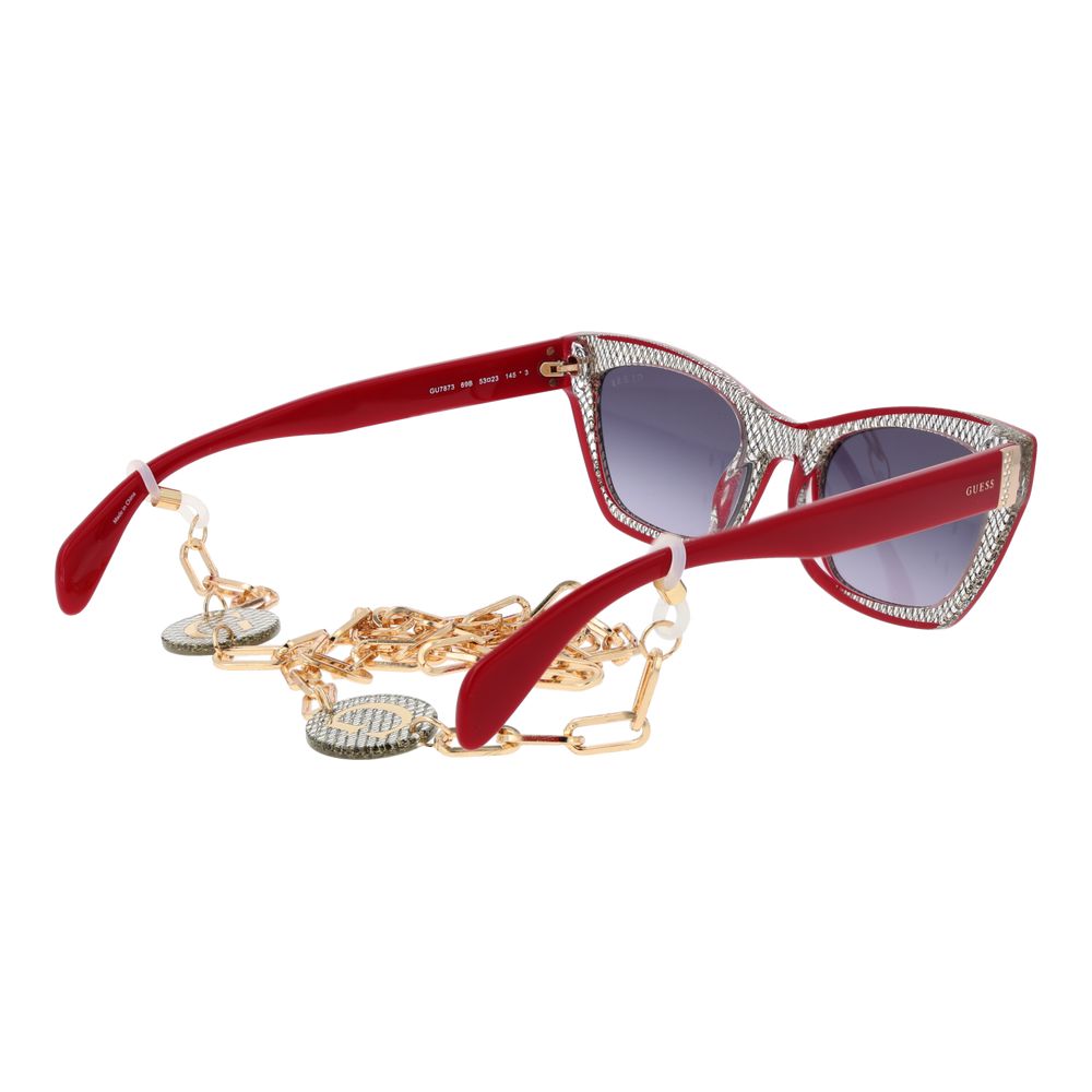 Guess Rote Frauen-Sonnenbrille