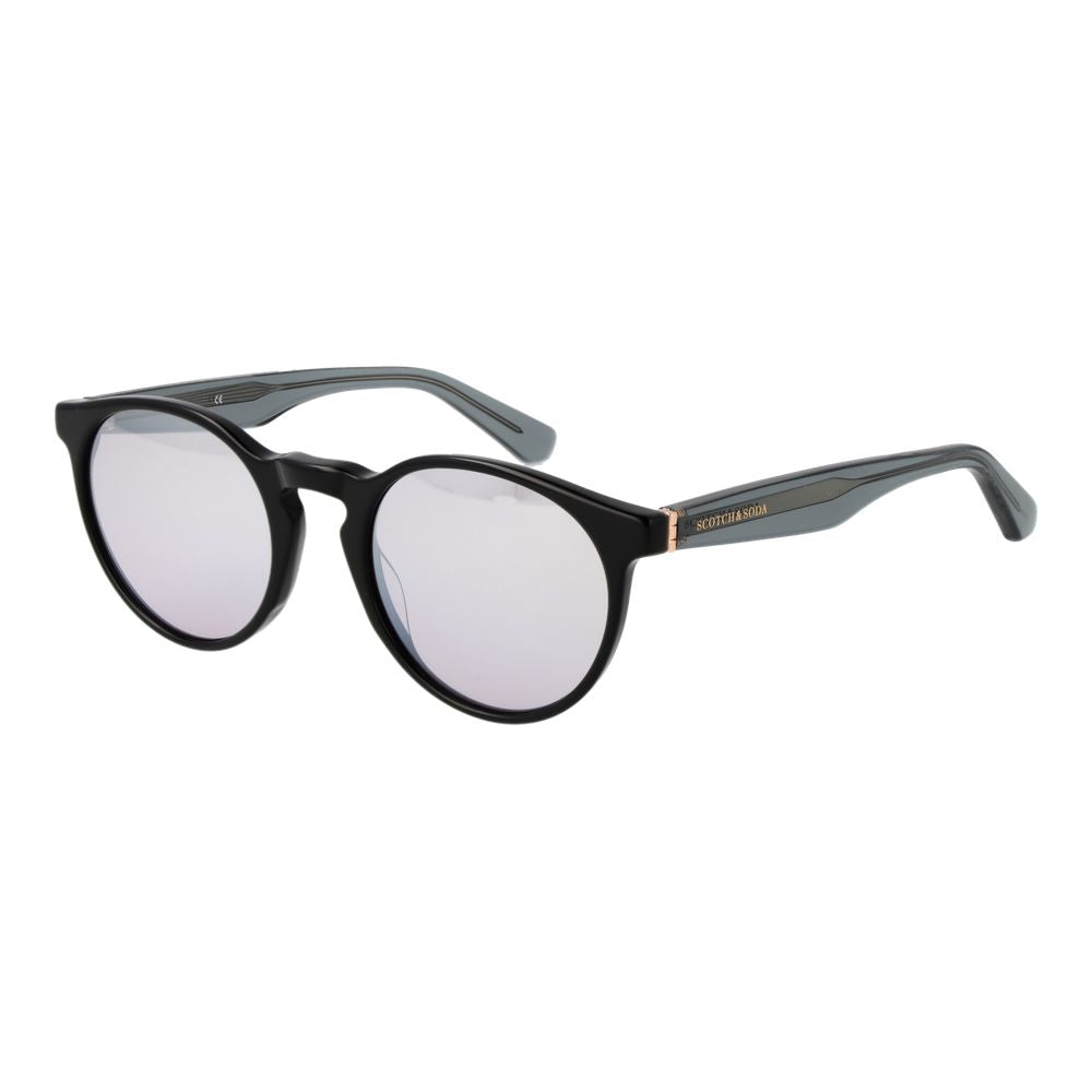 Scotch & Soda Schwarze Sonnenbrille aus Acetat