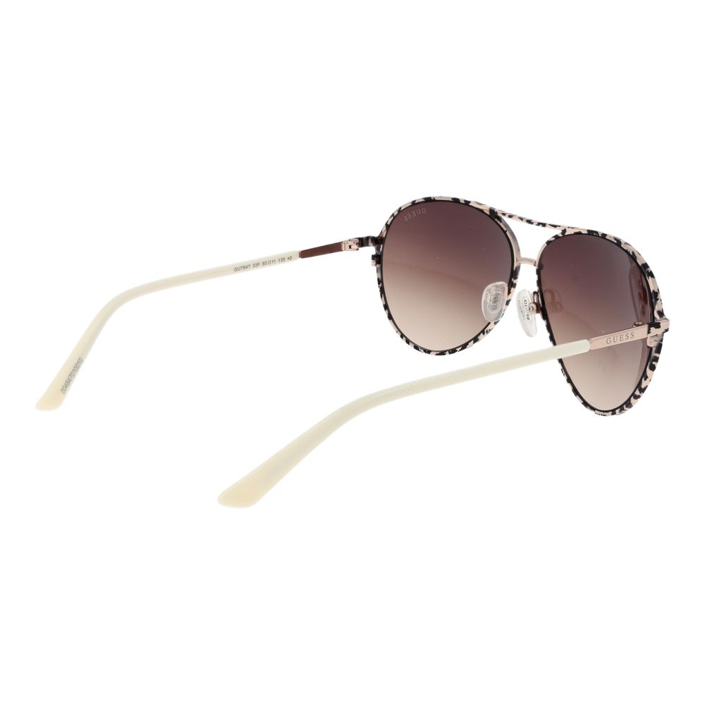 Guess Creme Frauen Sonnenbrille