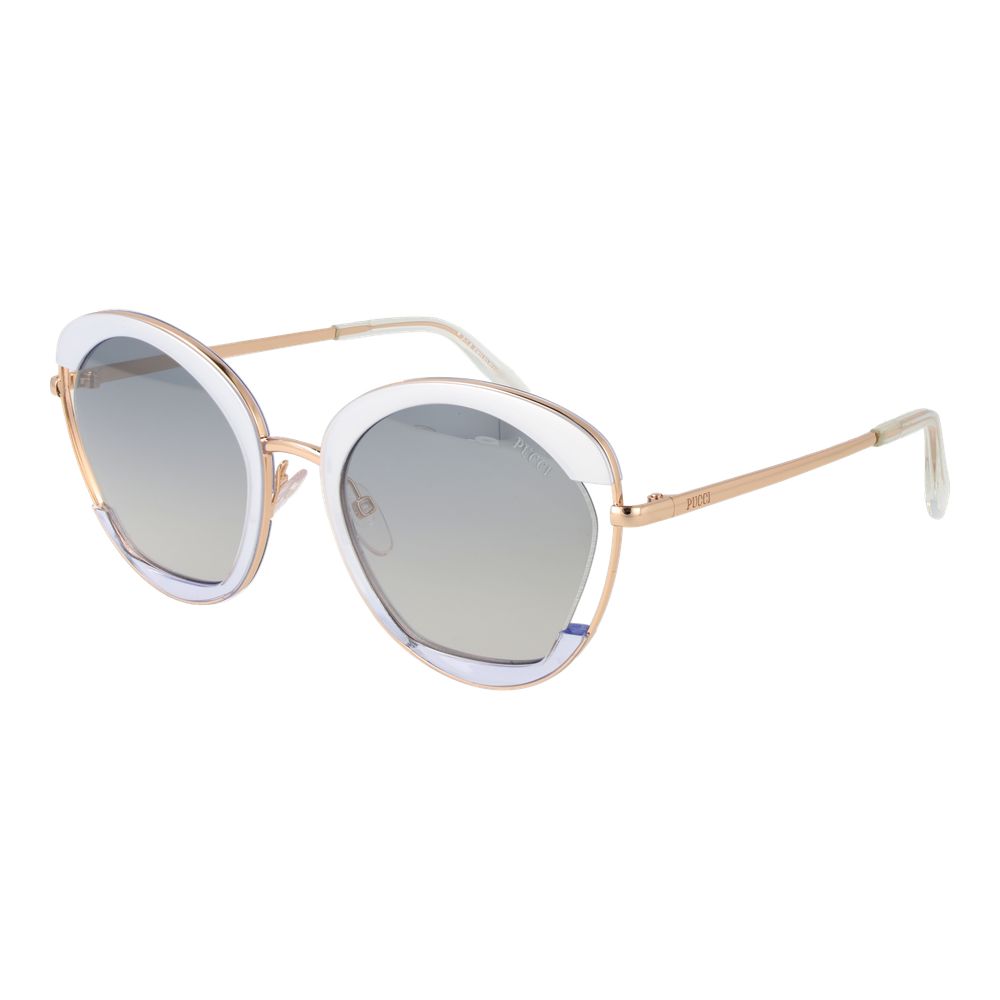 Emilio Pucci Gold Frauen Sonnenbrille