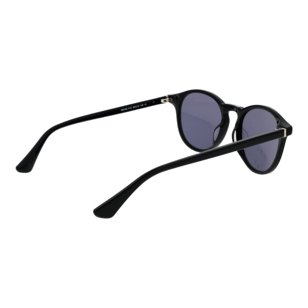 Web Schwarze Sonnenbrille aus Acetat