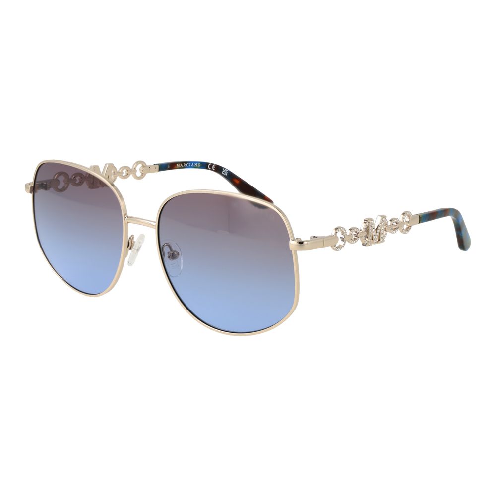 Marciano by Guess Gold Frauen Sonnenbrille