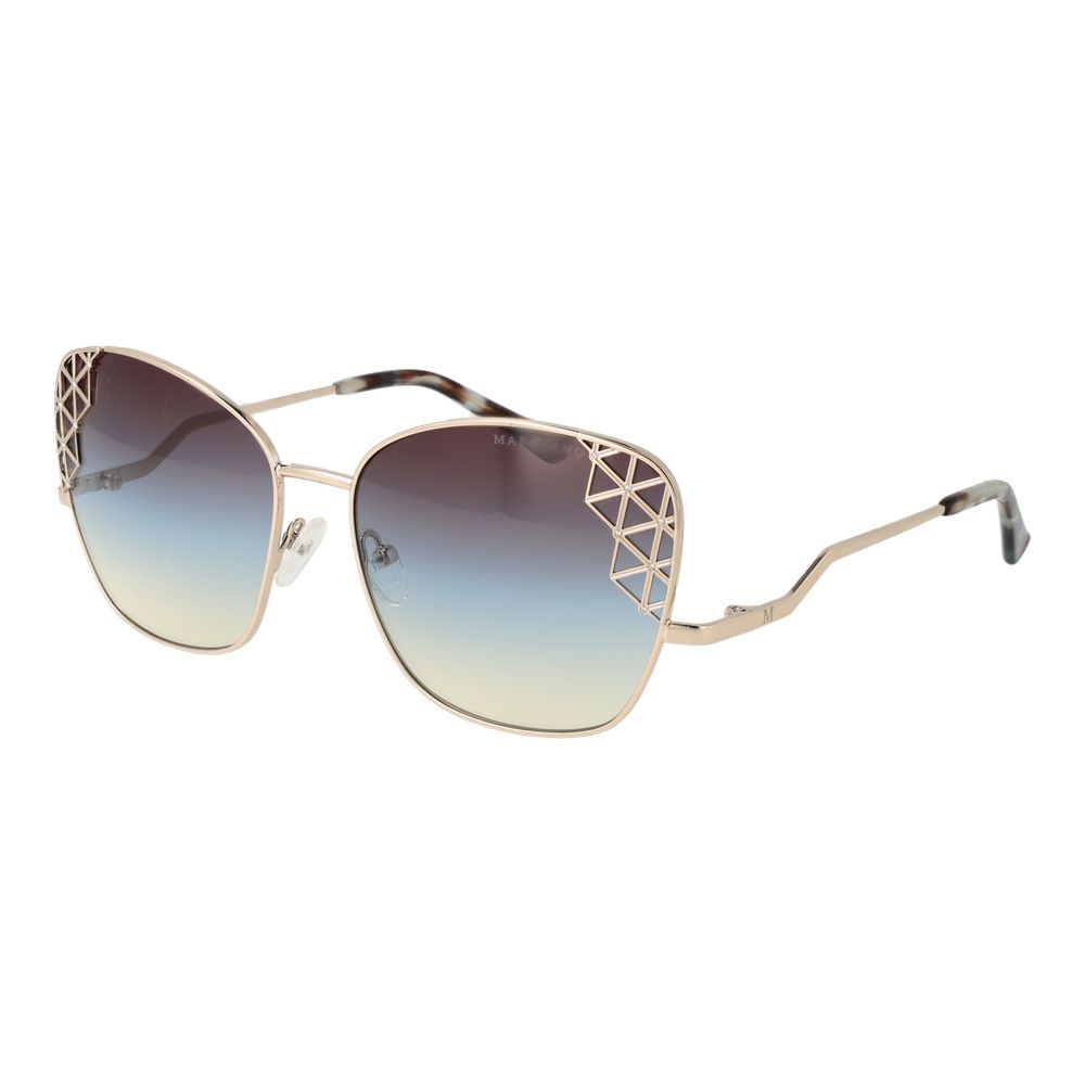 Marciano by Guess Gold Frauen Sonnenbrille