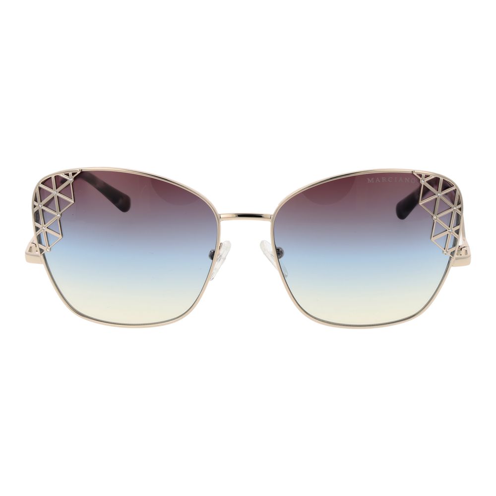 Marciano by Guess Gold Frauen Sonnenbrille