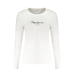 Pepe Jeans Weiße Baumwoll-Oberteile &amp