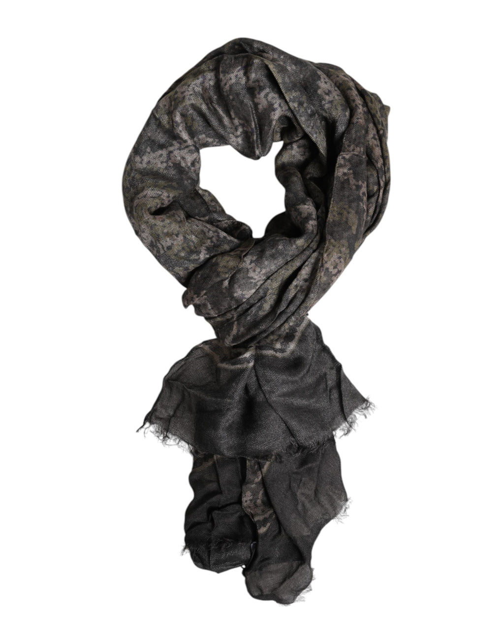 Dolce & Gabbana Camouflage Nackenwärmer Wickeltuch Foulard Schal