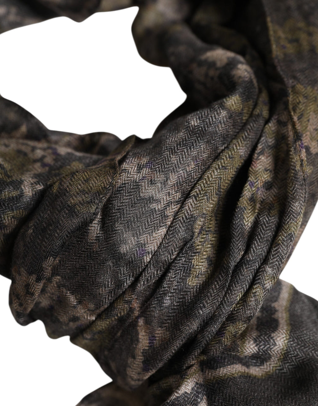 Dolce & Gabbana Camouflage Nackenwärmer Wickeltuch Foulard Schal