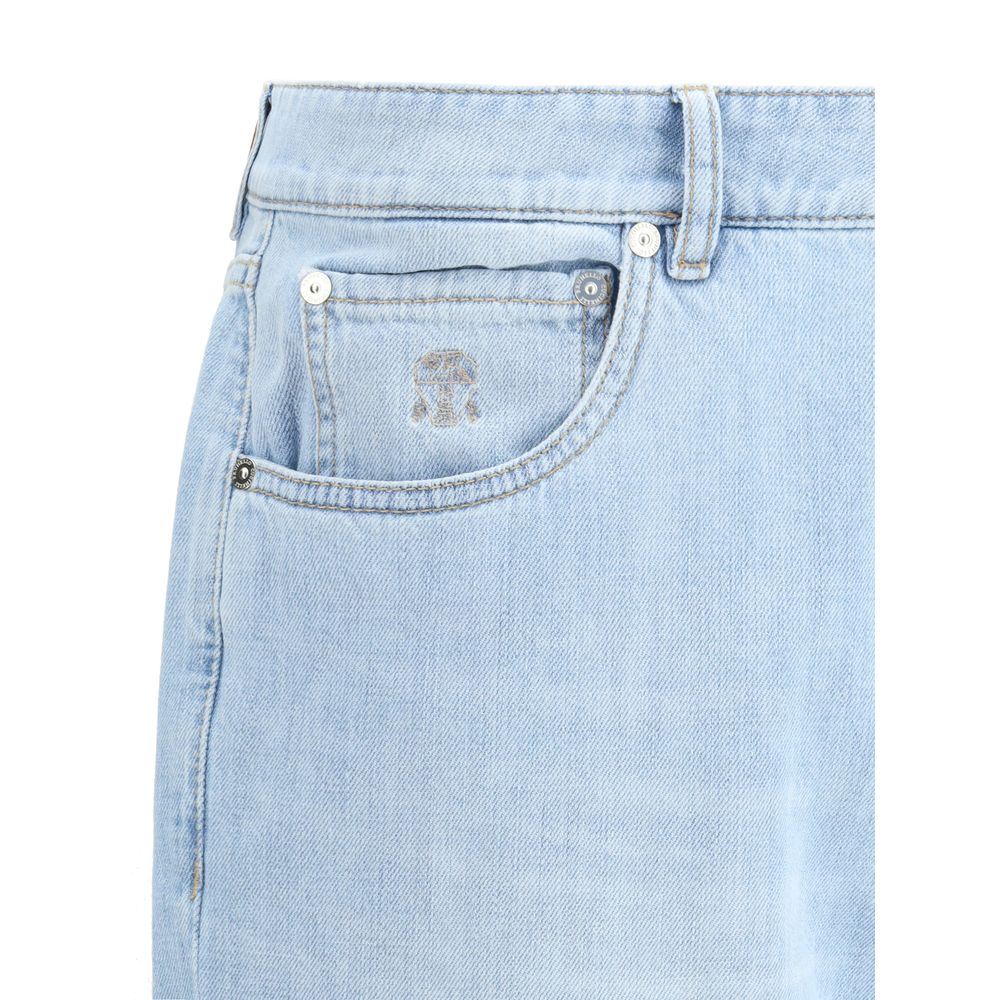Brunello Cucinelli Gerade Jeans