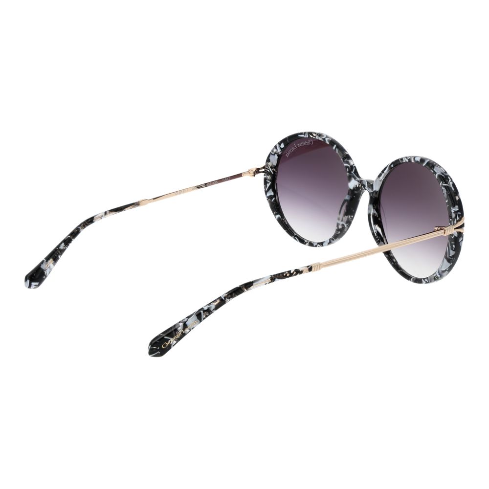 Christian Lacroix Schwarze Frauen Sonnenbrille