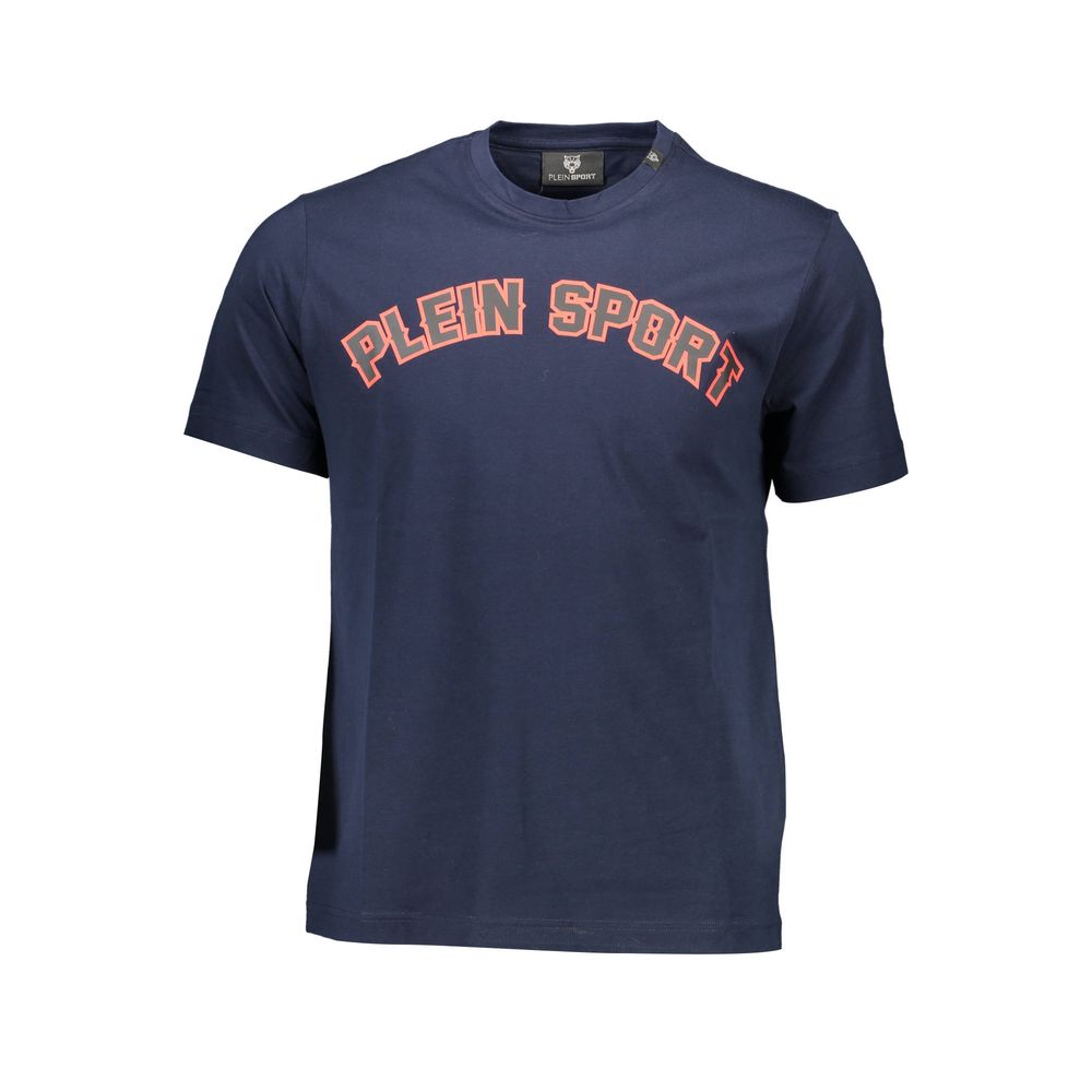 Plein Sport T-Shirt aus blauer Baumwolle