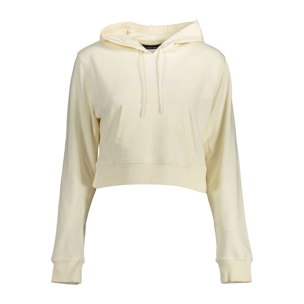 Calvin Klein Weißer Baumwollpullover für Frauen