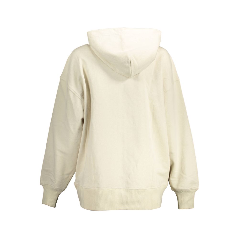 Calvin Klein Beigefarbenes Baumwoll-Sweatshirt