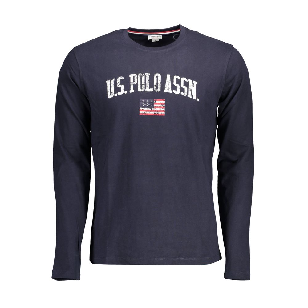 U.S. POLO ASSN. T-Shirt aus blauer Baumwolle