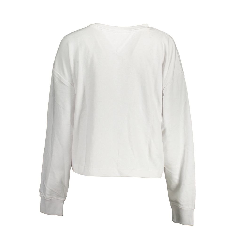 Tommy Hilfiger Weißes Baumwoll-Sweatshirt