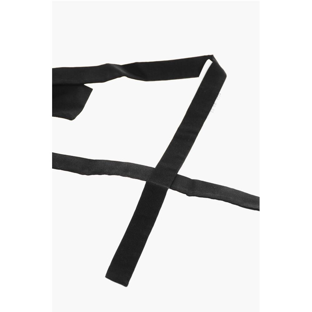 Dior Seidenfliege NOIR mit gesticktem Logo
