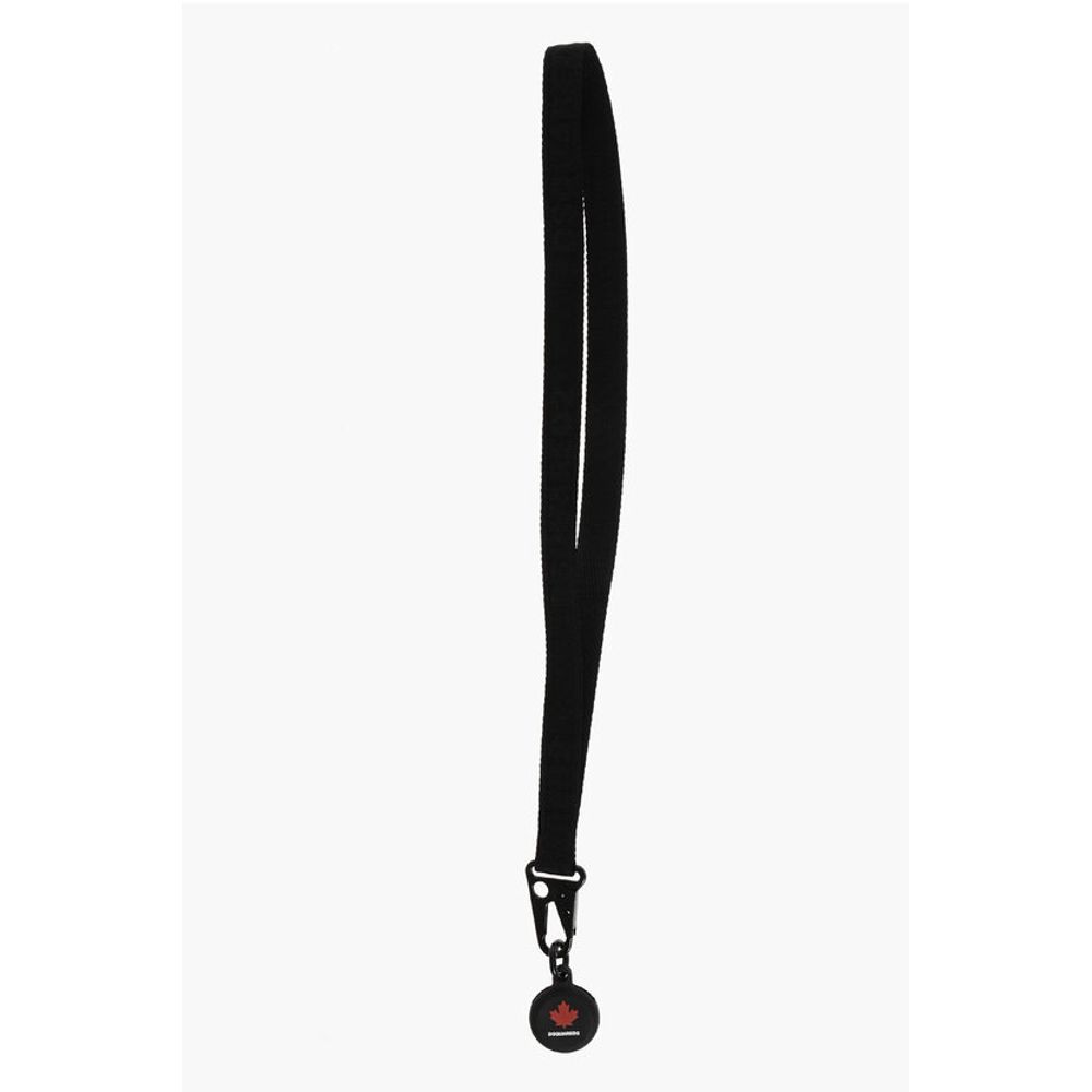 Dsquared² Band-Halskette mit Airtag-Anhänger aus Silikon