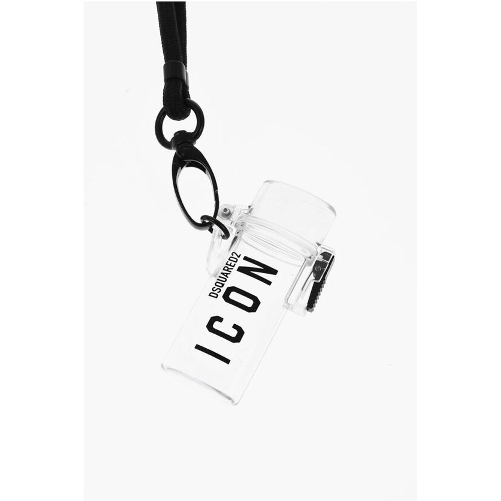 Dsquared² ICON Adjustable Strap mit Feuerzeug Fall Anhänger
