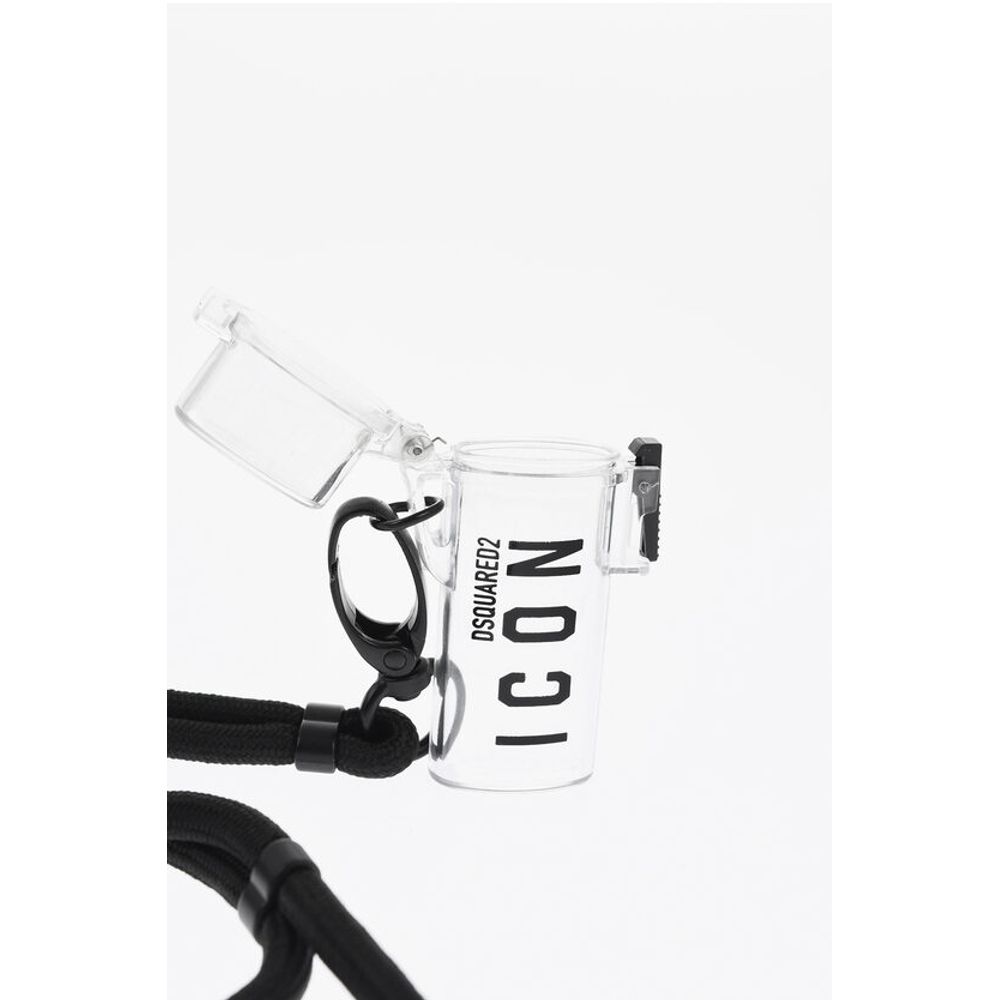 Dsquared² ICON Adjustable Strap mit Feuerzeug Fall Anhänger