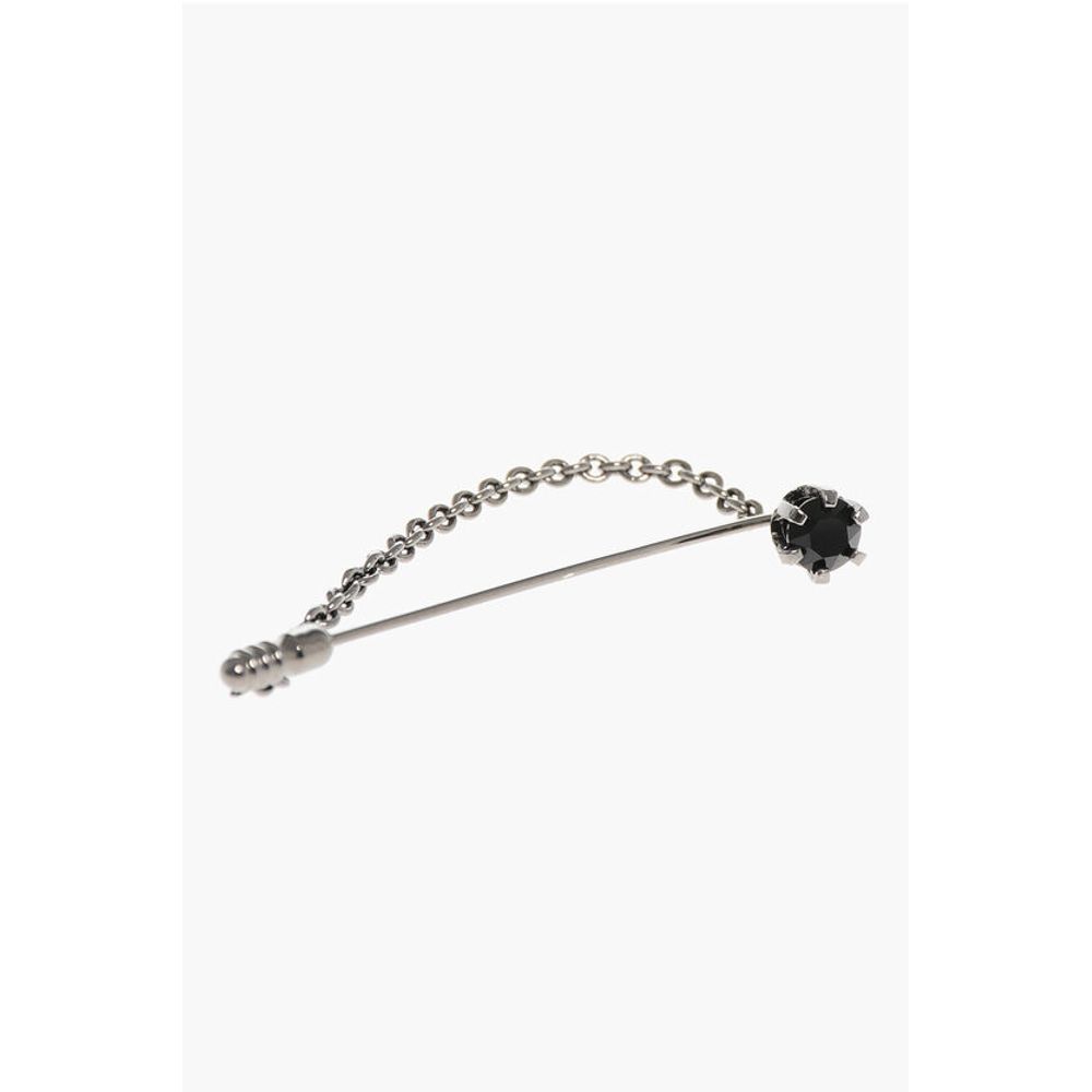 Dsquared² Metallbrosche mit Kette