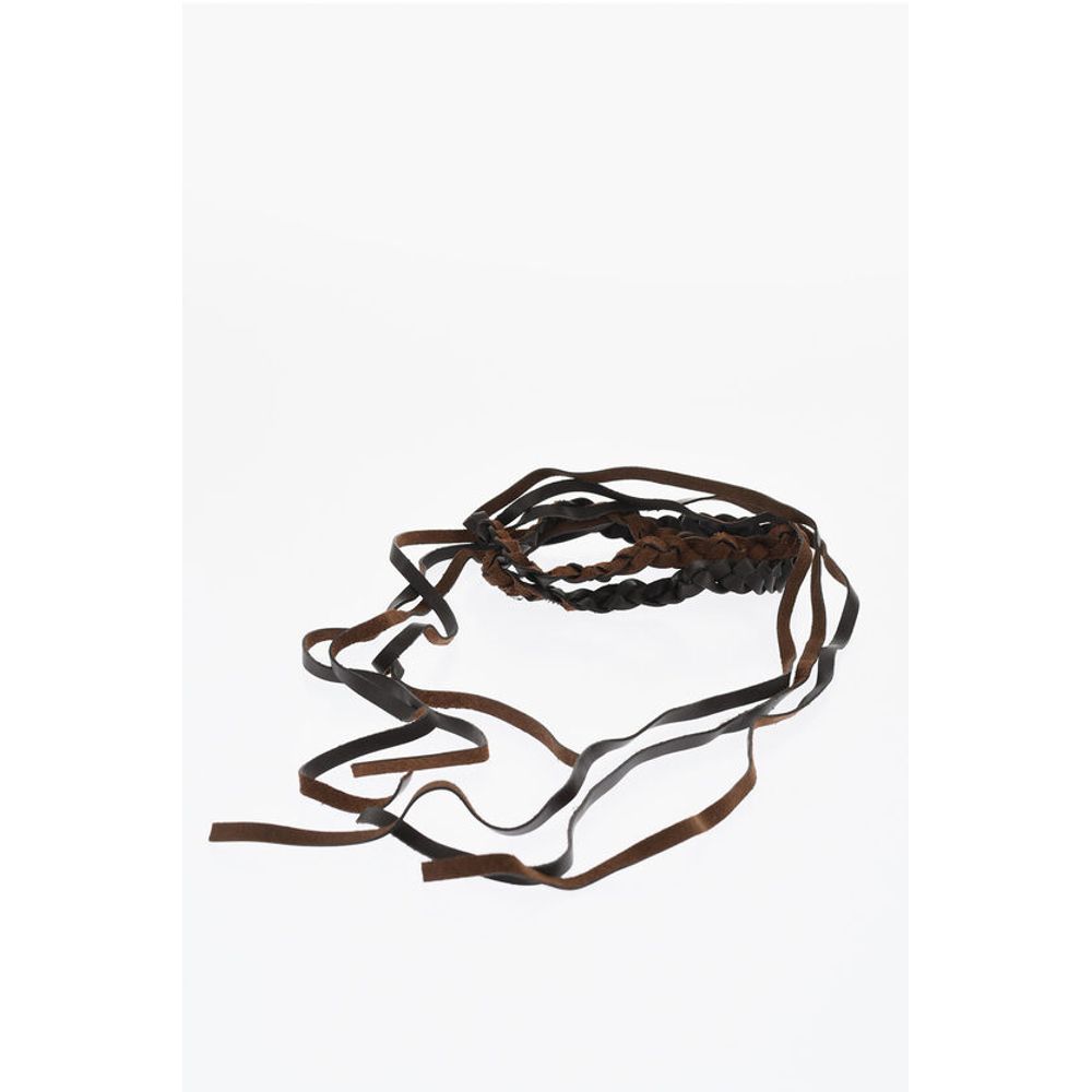 Dsquared² RODEO BOY Halskette aus geflochtenem Leder