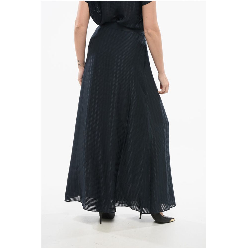 Armani EMPORIO Maxirock mit Satin-Motiv