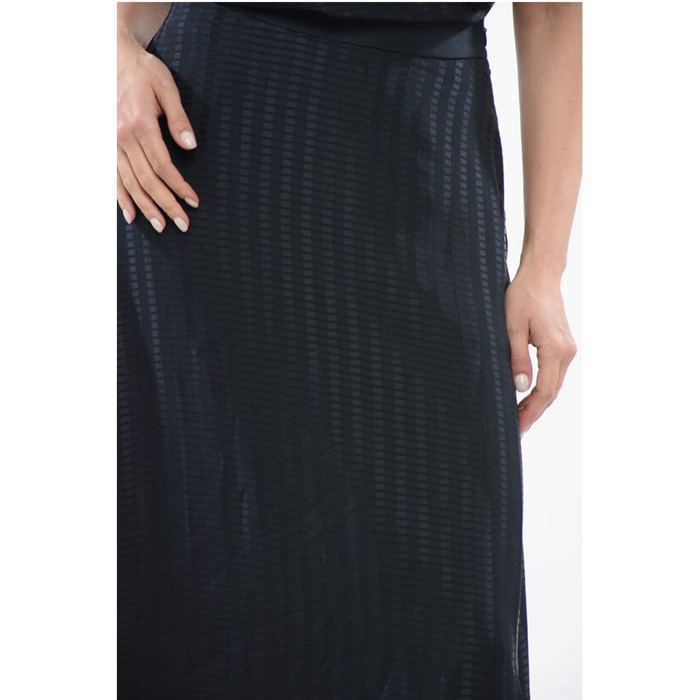 Armani EMPORIO Maxirock mit Satin-Motiv