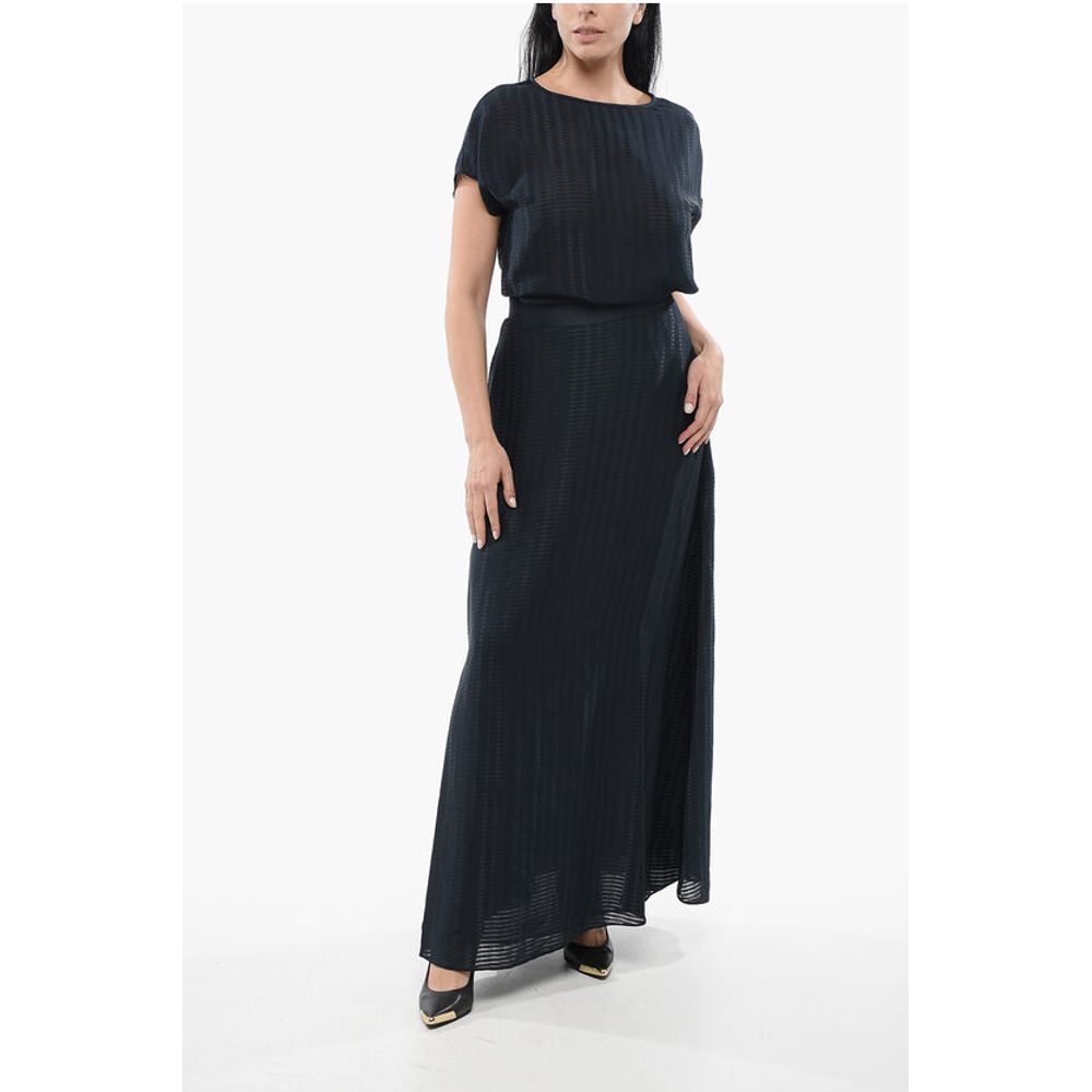 Armani EMPORIO Maxirock mit Satin-Motiv