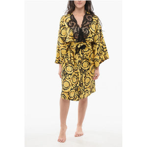 Versace Seiden-Barocco-Robe