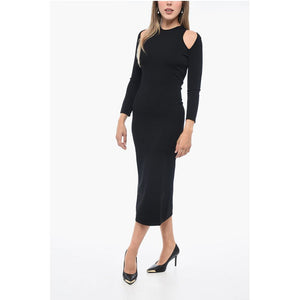 Dsquared² Etuikleid aus Stretch-Stoff mit Cut-out-Details