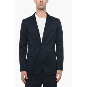 Burberry Einreihiger Blazer mit Klappentaschen