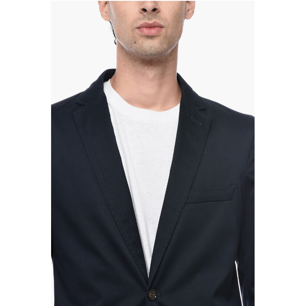 Burberry Einreihiger Blazer mit Klappentaschen