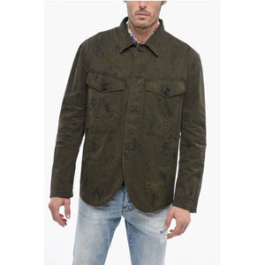 Dsquared² Sketched Design Baumwolle Sahara Blazer