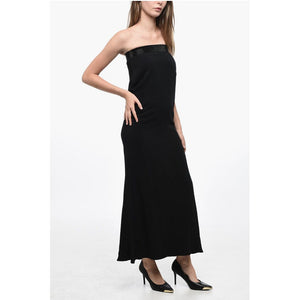 Philipp Plein COUTURE Trägerloses Shift-Kleid mit Kristallen