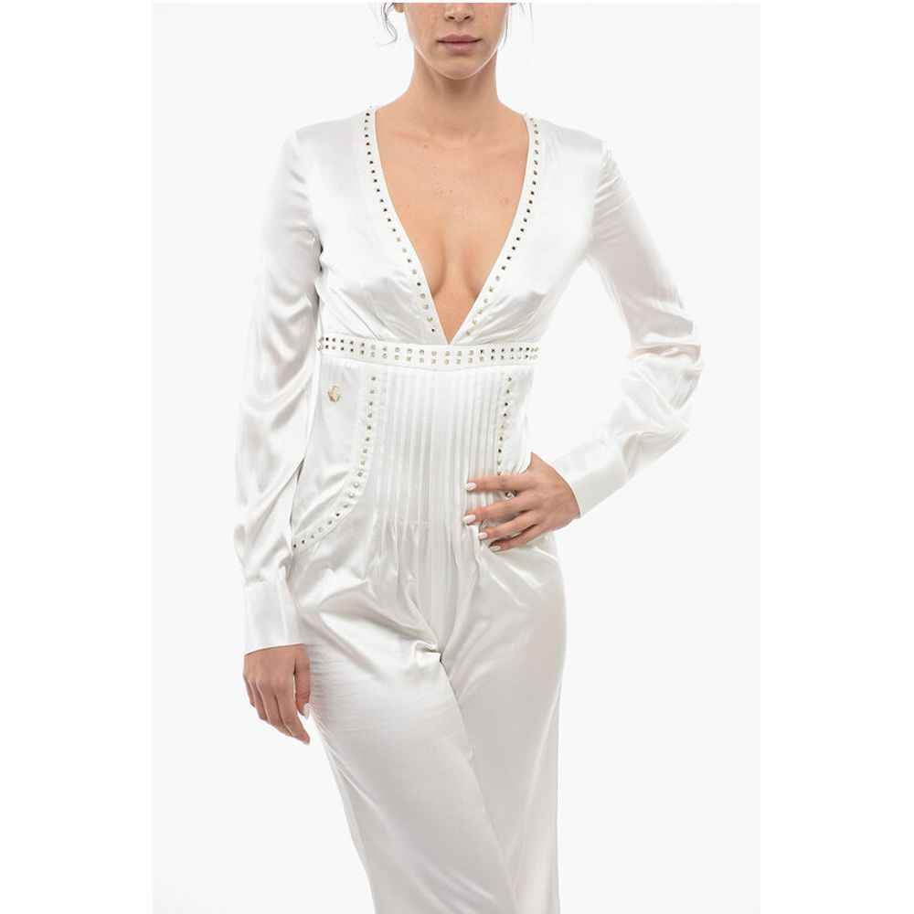 Philipp Plein Satin BE ELEGANT Jumpsuit