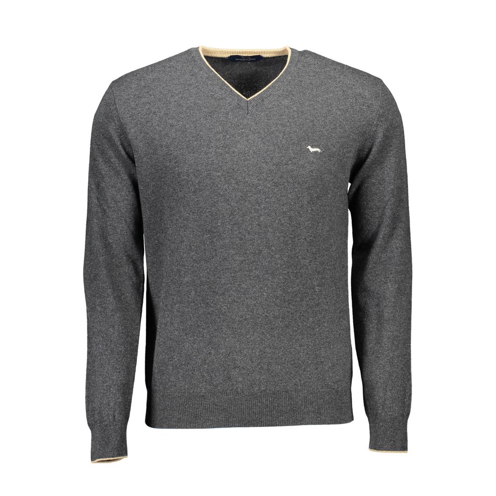 Harmont & Blaine Grauer Pullover aus Wolle