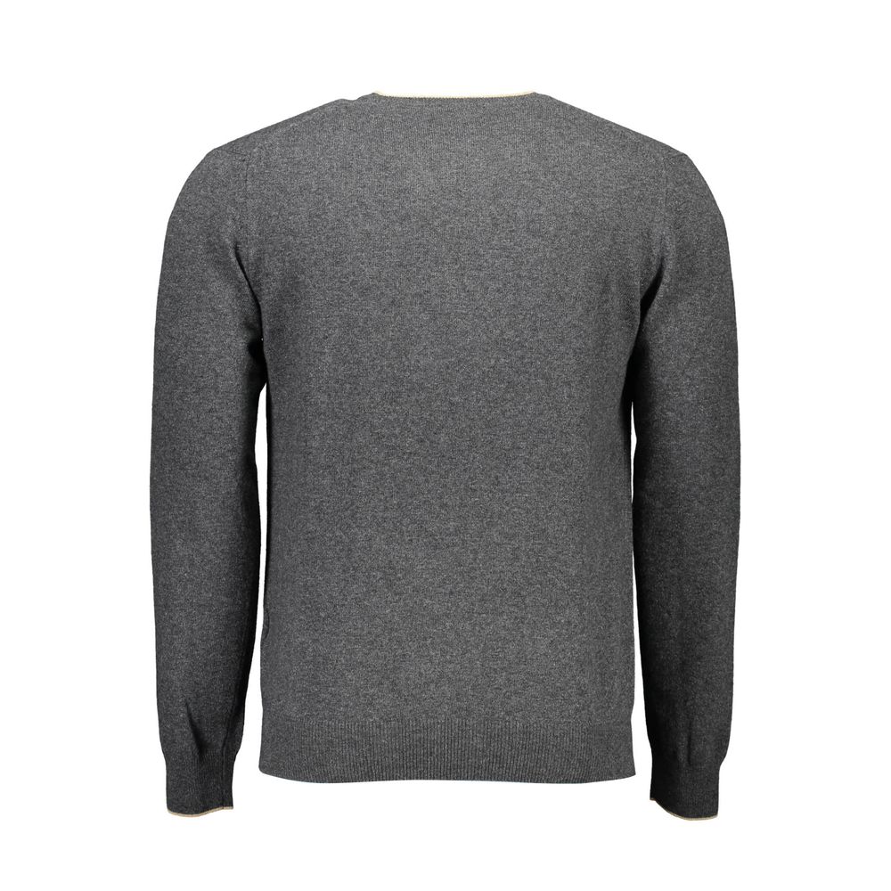 Harmont & Blaine Grauer Pullover aus Wolle