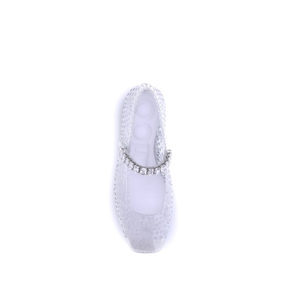 Jimmy Choo Jelly Ballerinas