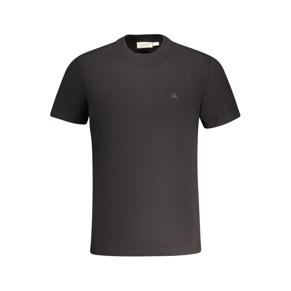 Calvin Klein Schwarzes T-Shirt aus Baumwolle