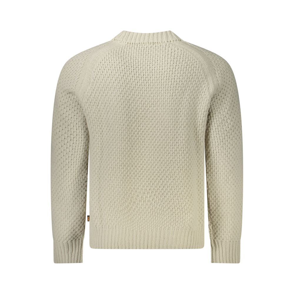 Hugo Boss Beigefarbener Pullover aus Wolle